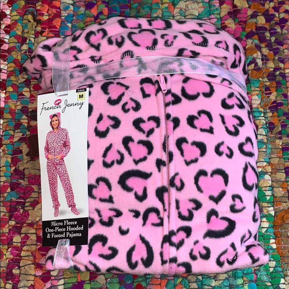 Pink cheetah Onesie ✨